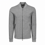 Calgary Luxe Bomber Jacket - Medium Grey Heather | Greyson Clothiers