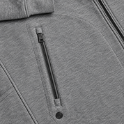 Calgary Luxe Bomber Jacket Medium Grey Heather Greyson Clothiers