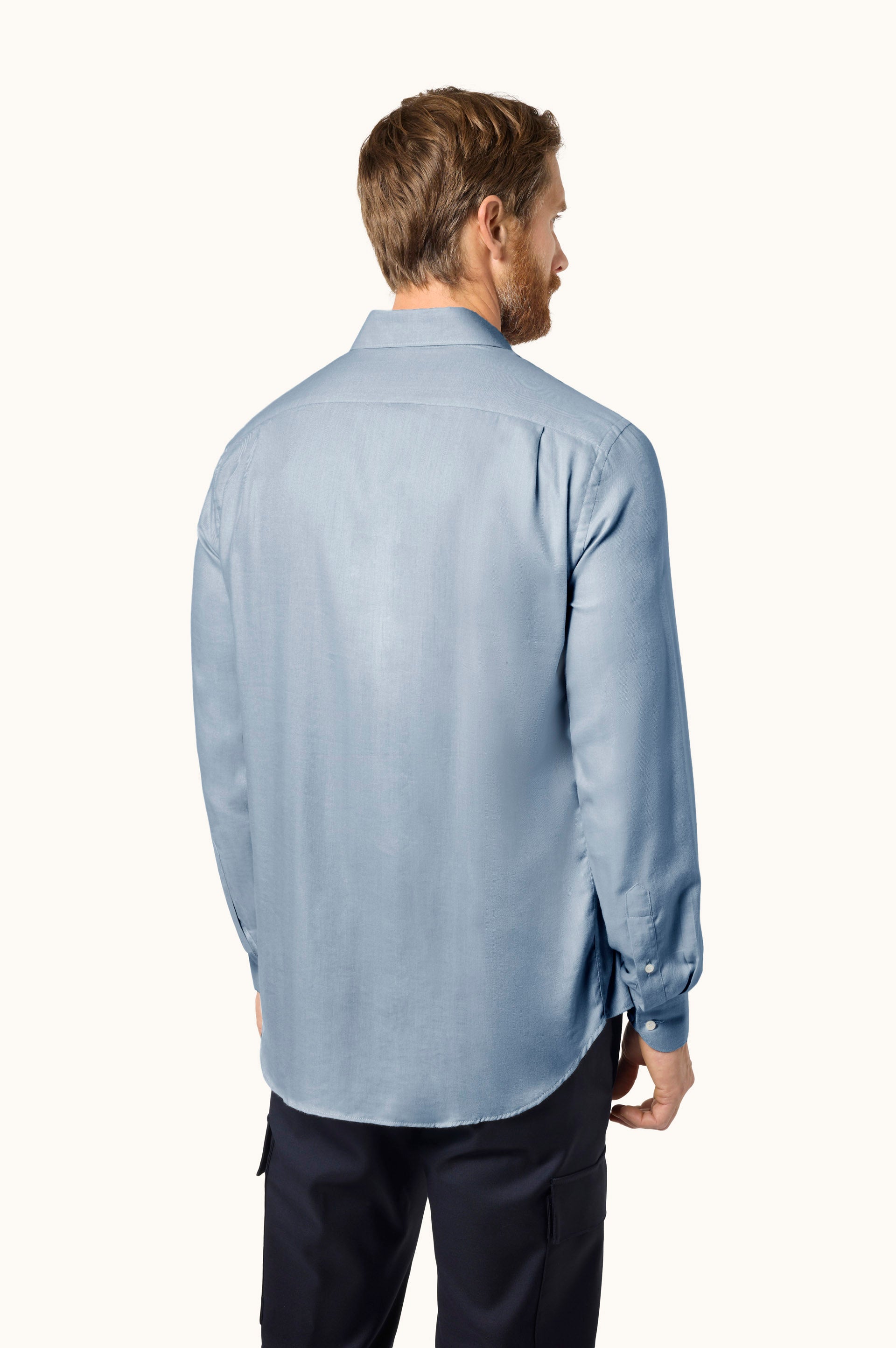 Camicia X-Soft Cotton Lyocell Shirt Lt Blue Paul & Shark 