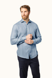 Camicia X-Soft Cotton Lyocell Shirt Lt Blue Paul & Shark 