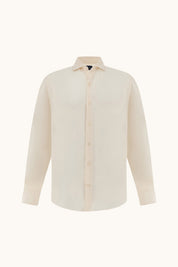 Camicia X-Soft Cotton Lyocell Shirt Off White Paul & Shark 