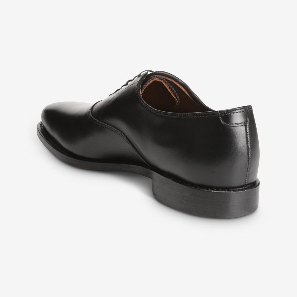 Carlyle Plain Toe Oxford Dress Shoe Black Allen Edmonds Q. Contrary