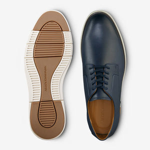 Carson lace up hybrid derby shoe navy Allen Edmonds