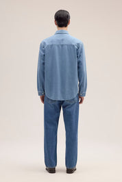 Casper Button Down Shirt in the color Blue Denim by NN.07