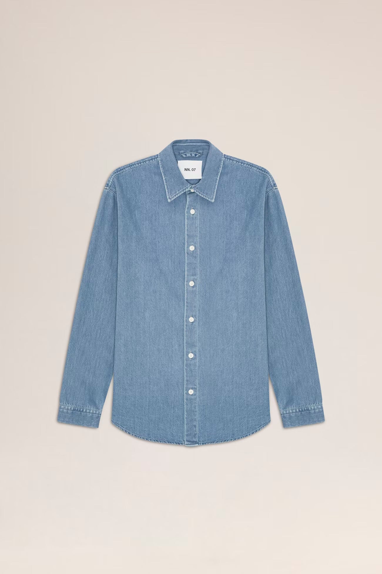 Casper Button Down Shirt in the color Blue Denim by NN.07