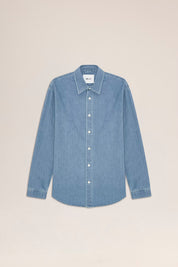 Casper Button Down Shirt in the color Blue Denim by NN.07