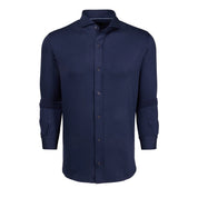 Catskill Knit Shirt Maltese Blue by Greyson Clothiers