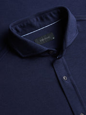 Catskill Knit Shirt Maltese Blue by Greyson Clothiers