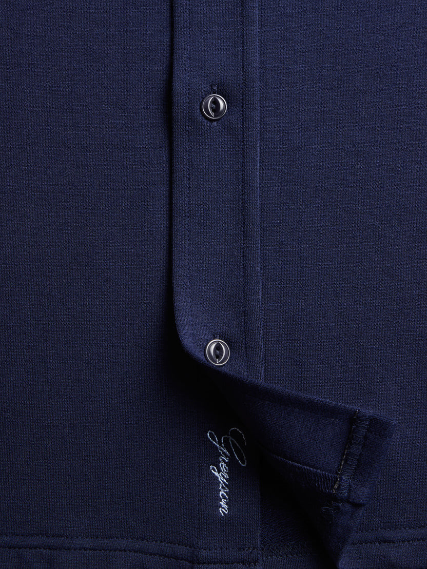 Catskill Knit Shirt Maltese Blue by Greyson Clothiers