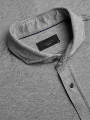 Catskill Knit Shirt Light Grey Heather Greyson Clothiers
