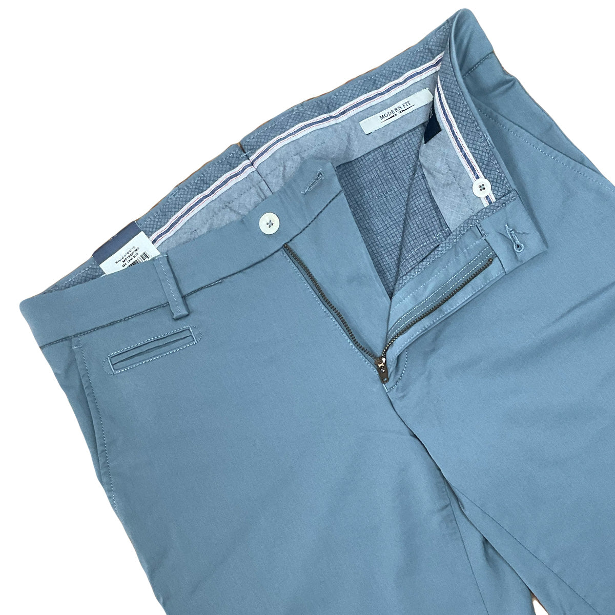 Char Light Blue Brushed Cotton Pant Atwater Fit Ballin