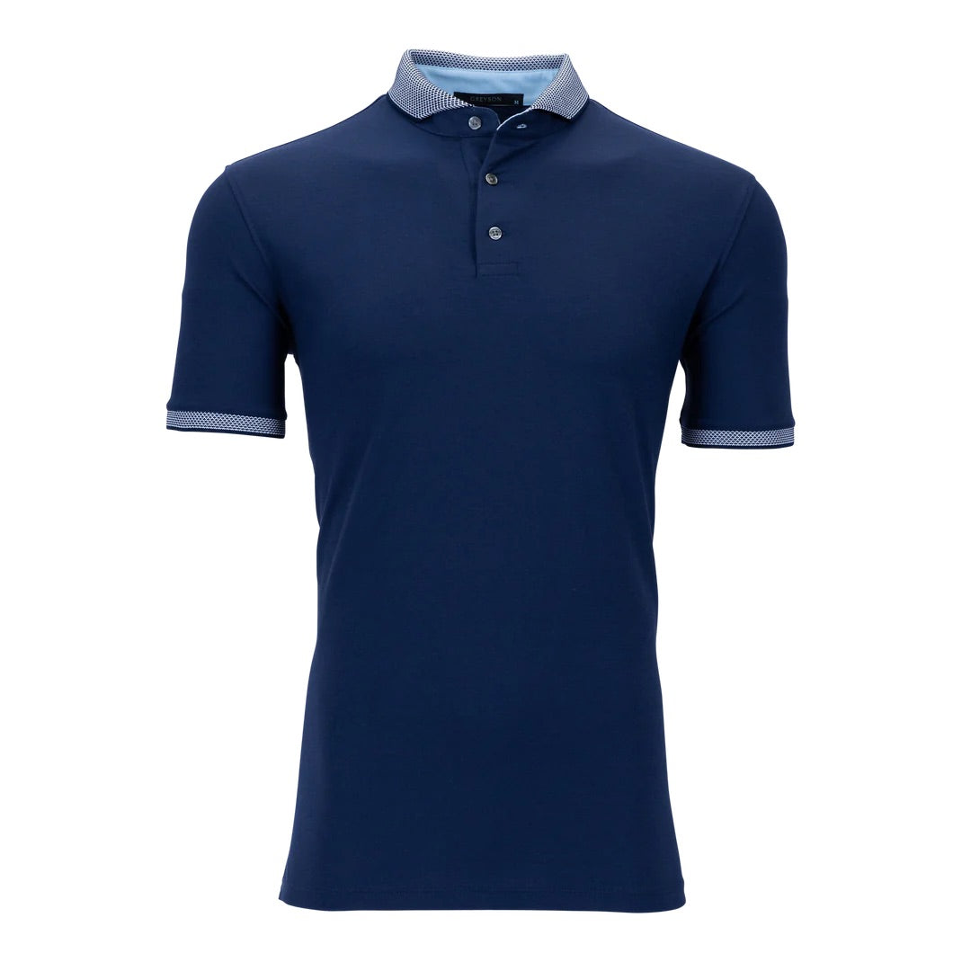 Greyson Clothiers Cherokee Polo Maltese Blue