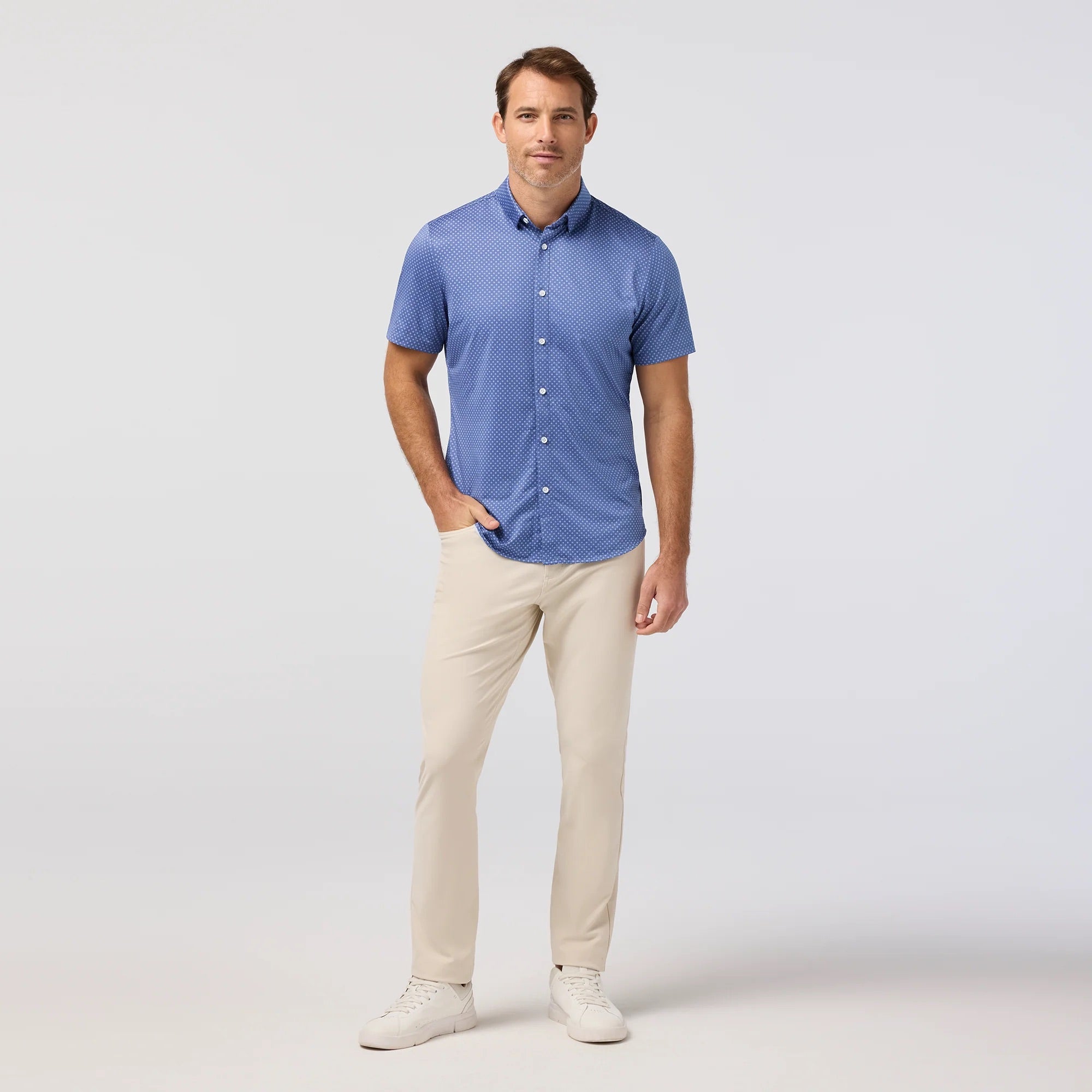 Coastal Fjord Star Halyard Short Sleeve Shirt Mizzen+Main