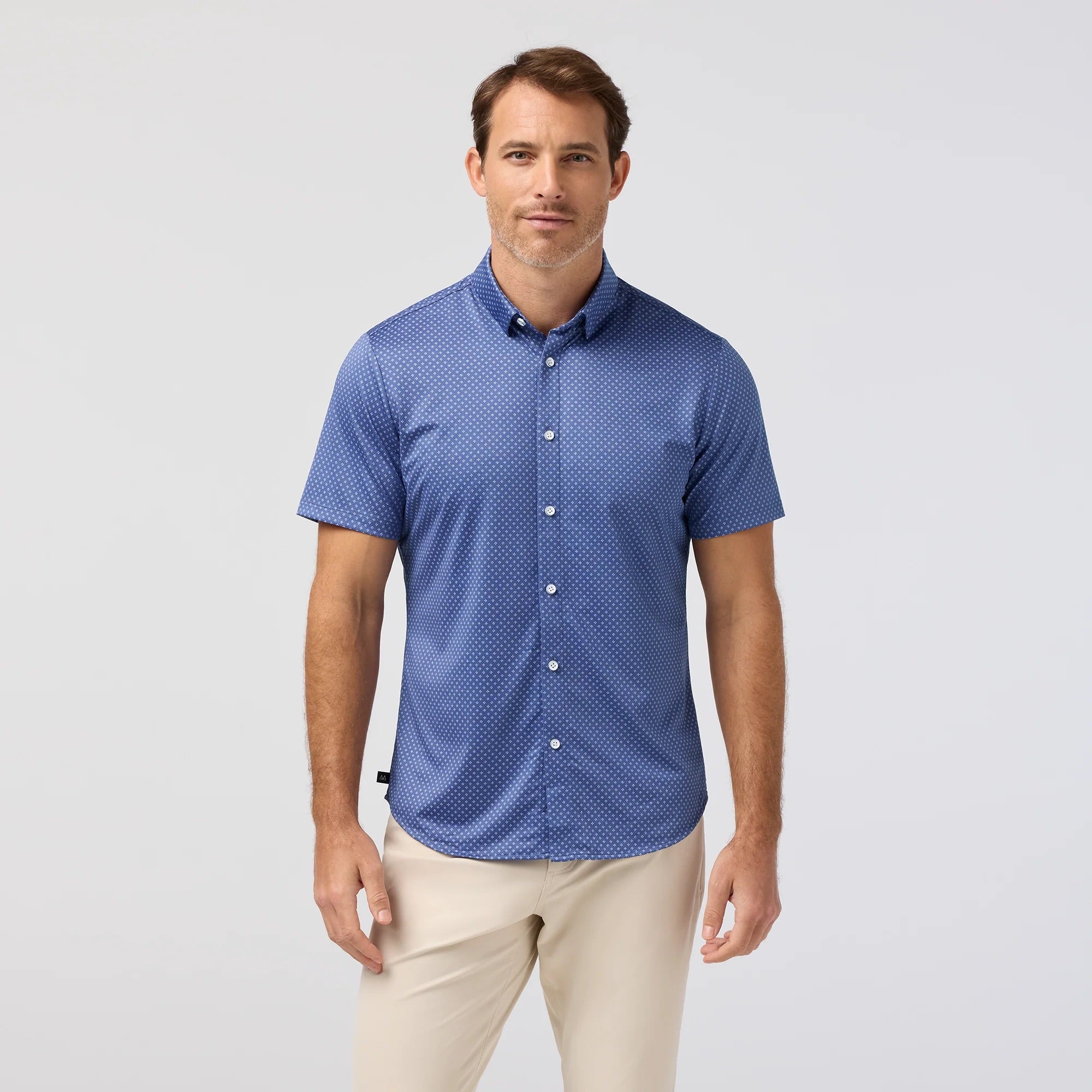 Coastal Fjord Star Halyard Short Sleeve Shirt Mizzen+Main