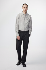 Cohen Long Sleeve Button Down Flannel - Black Multi | NN.07