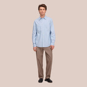 Colby Organic Cotton Twill Shirt Sky Mist NN.07
