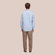 Colby Organic Cotton Twill Shirt Sky Mist NN.07