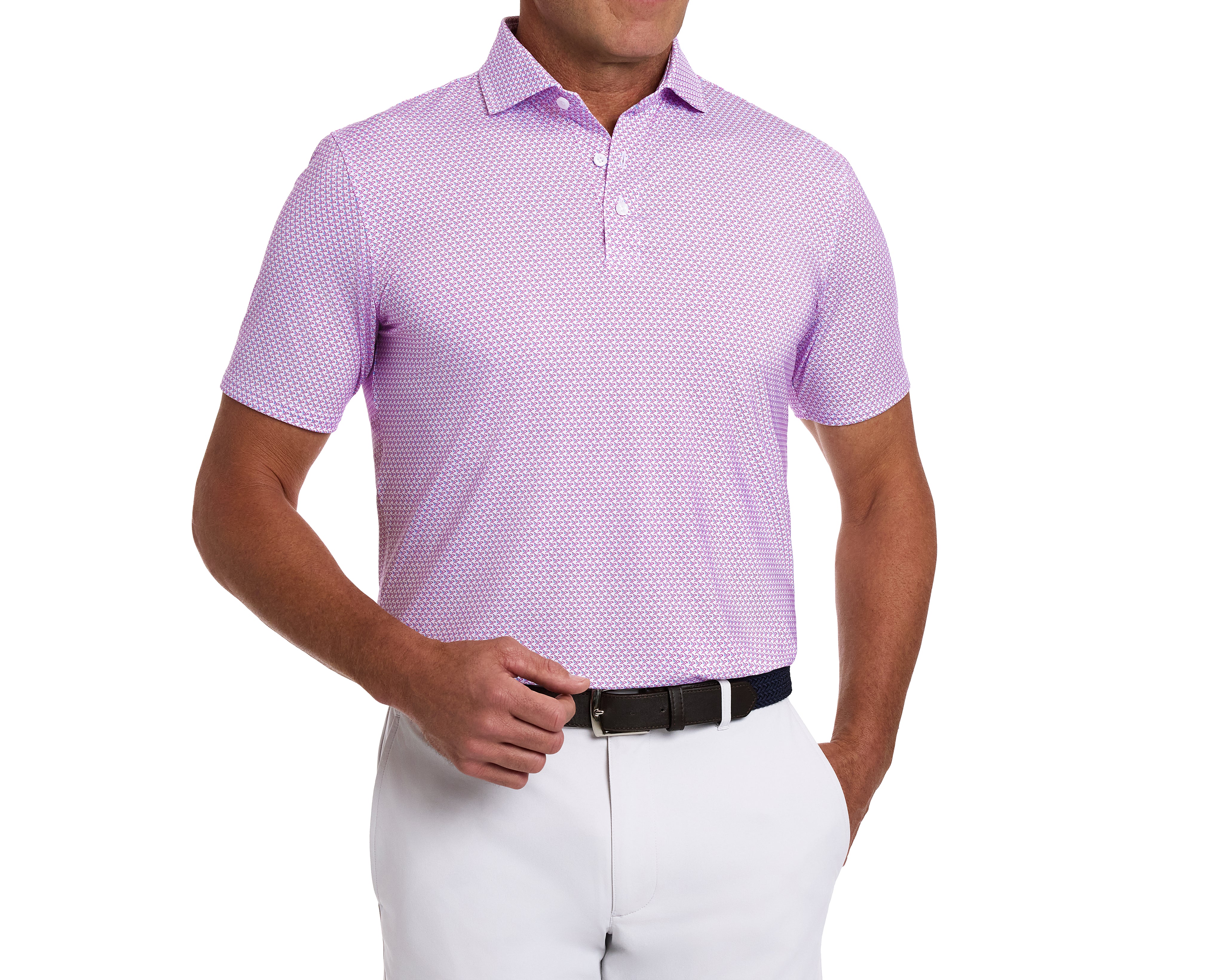 The Justice Polo Shirt - Horizon Blue | Holderness & Bourne