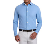 The Cullinane Dress Shirt - Heathered Vista Blue | Holderness & Bourne