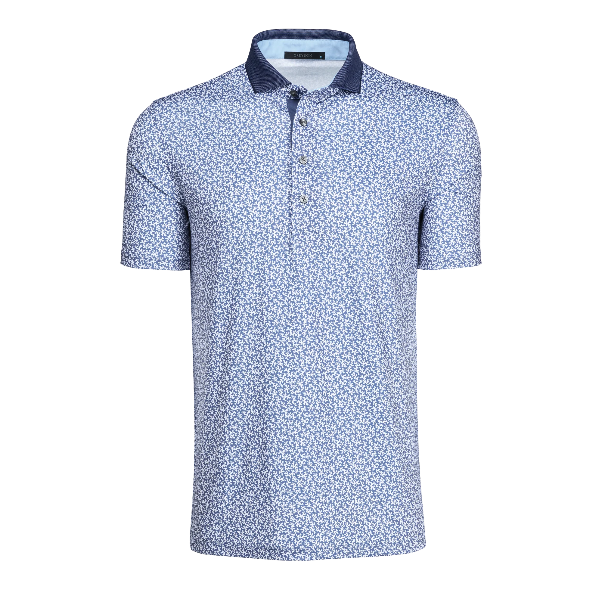 Coral Dreams Short Sleeve Polo Falcon Greyson Clothiers