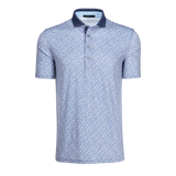 Coral Dreams Short Sleeve Polo - Falcon | Greyson Clothiers