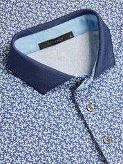 Coral Dreams Short Sleeve Polo Falcon Greyson Clothiers