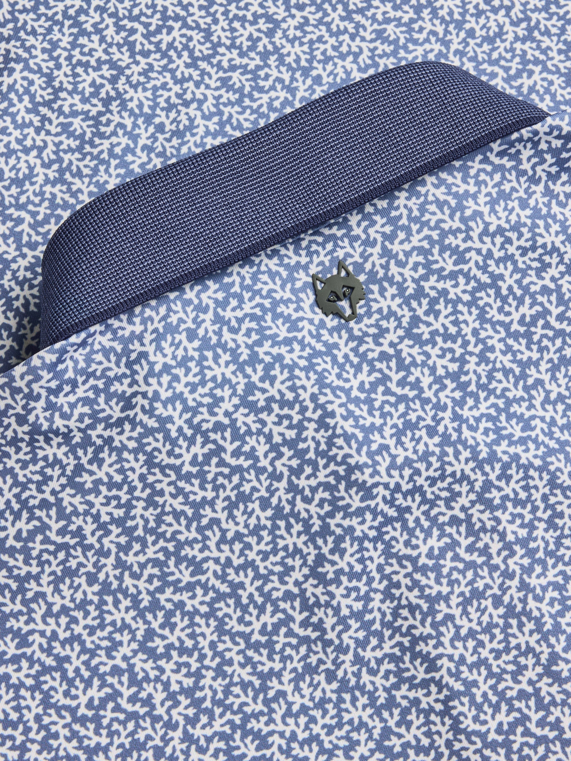 Coral Dreams Short Sleeve Polo Falcon Greyson Clothiers