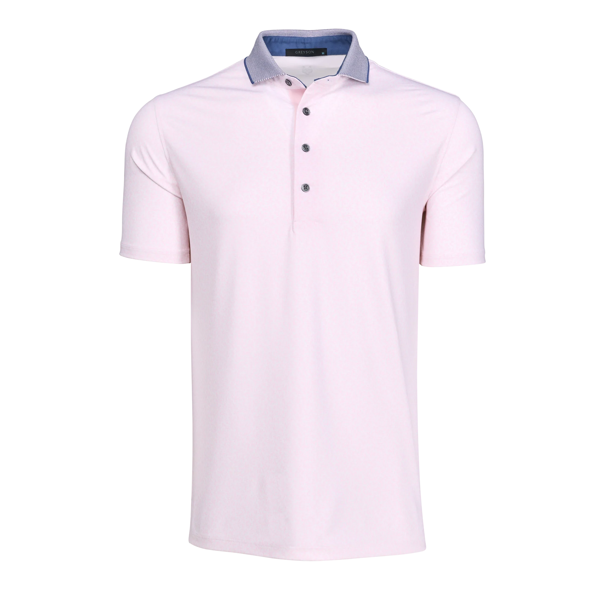 Coral Dreams Short Sleeve Polo Pink Sky Greyson Clothiers