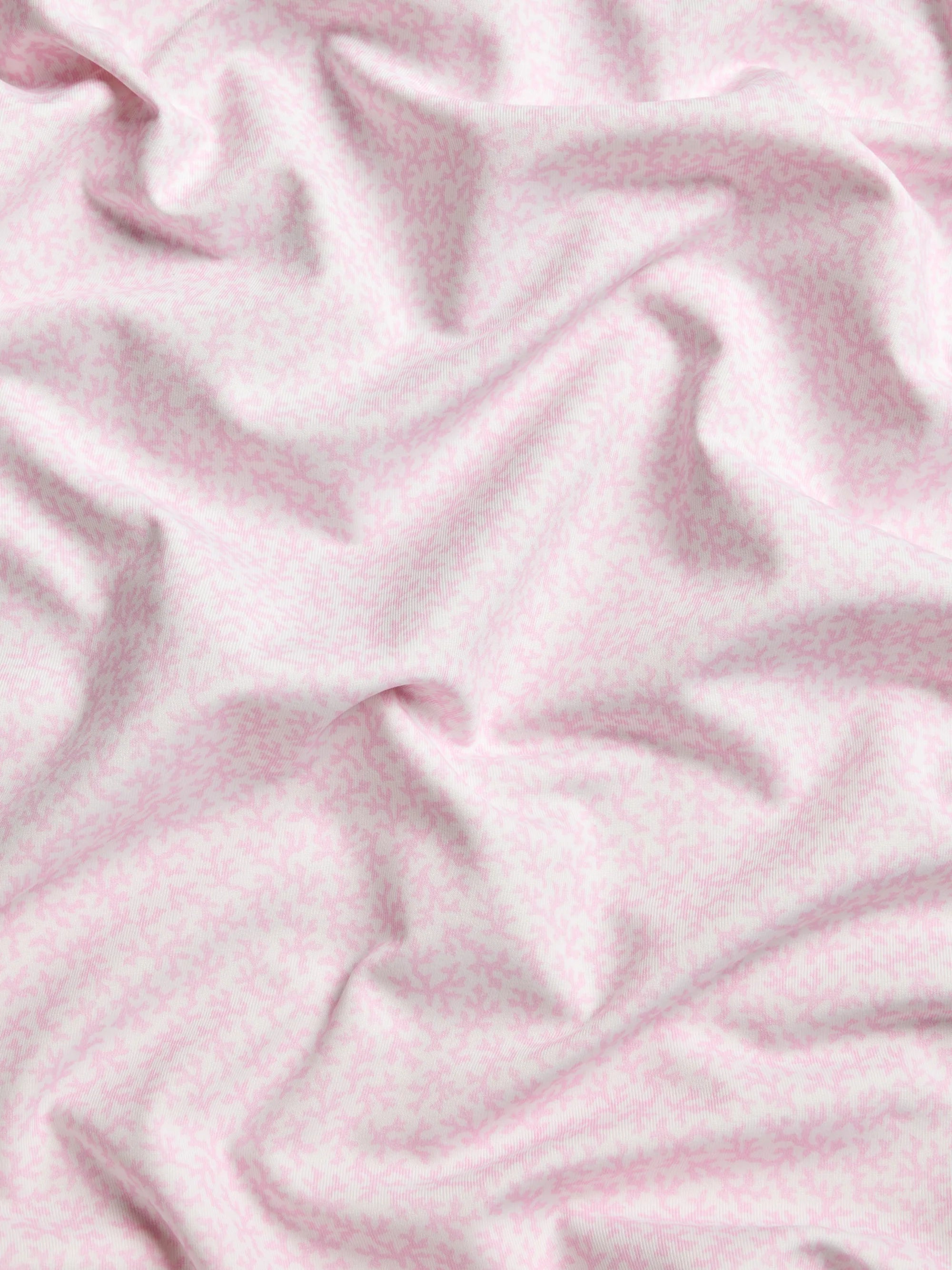 Coral Dreams Short Sleeve Polo Pink Sky Greyson Clothiers