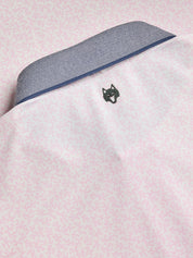 Coral Dreams Short Sleeve Polo Pink Sky Greyson Clothiers