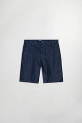 Crown Linen Short 9.5" - Navy | NN.07