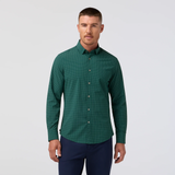 Dark Sea Noah Tattersall Leeward Dress Shirt - No Tuck | Mizzen+Main