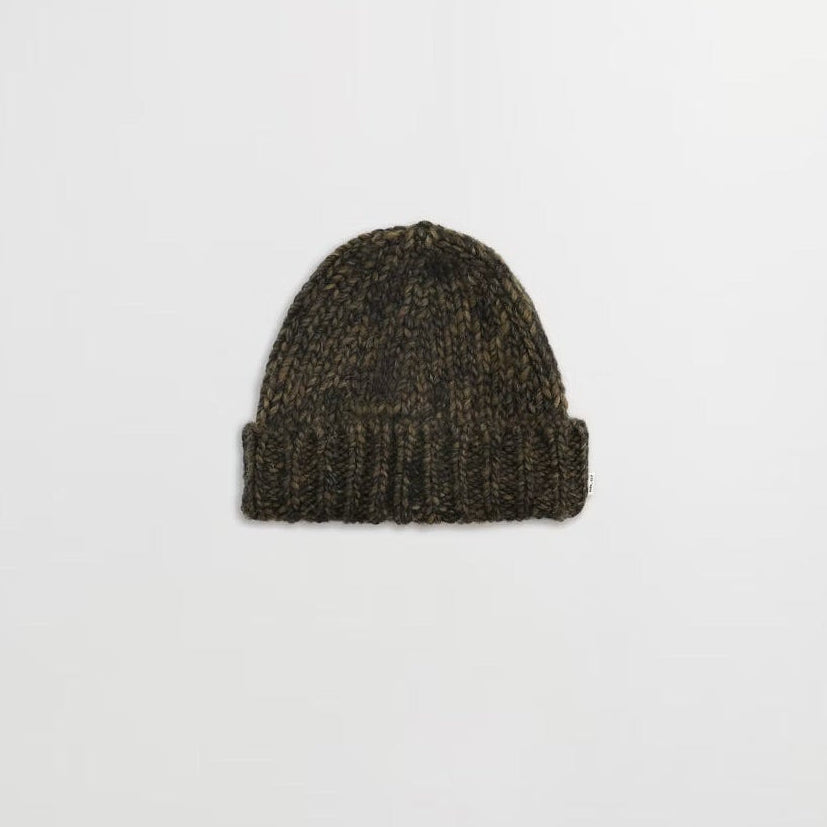 Chunky Wool Blend Beanie - Demitasse NN.07