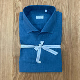 Summer Denim Dress Shirt | Sannino Napoli Shirtmaker