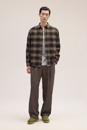 Deon Flannel Shirt Black Check by NN07