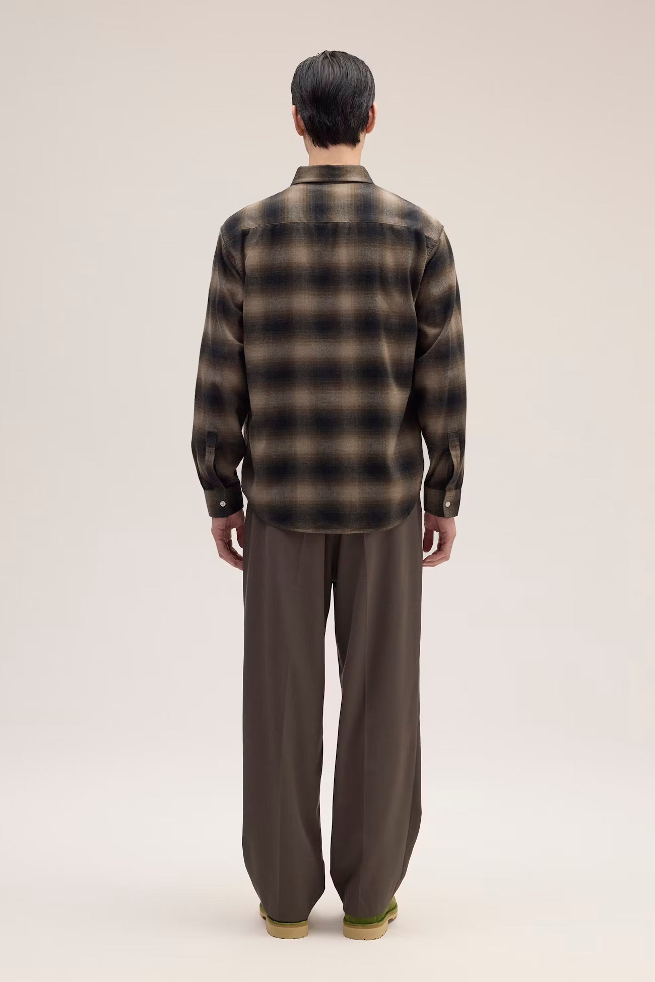 Deon Flannel Shirt Black Check by NN07