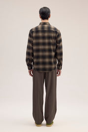 Deon Flannel Shirt Black Check by NN07