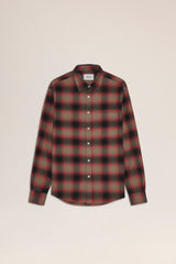 Deon Flannel Shirt - Red Check| NN07