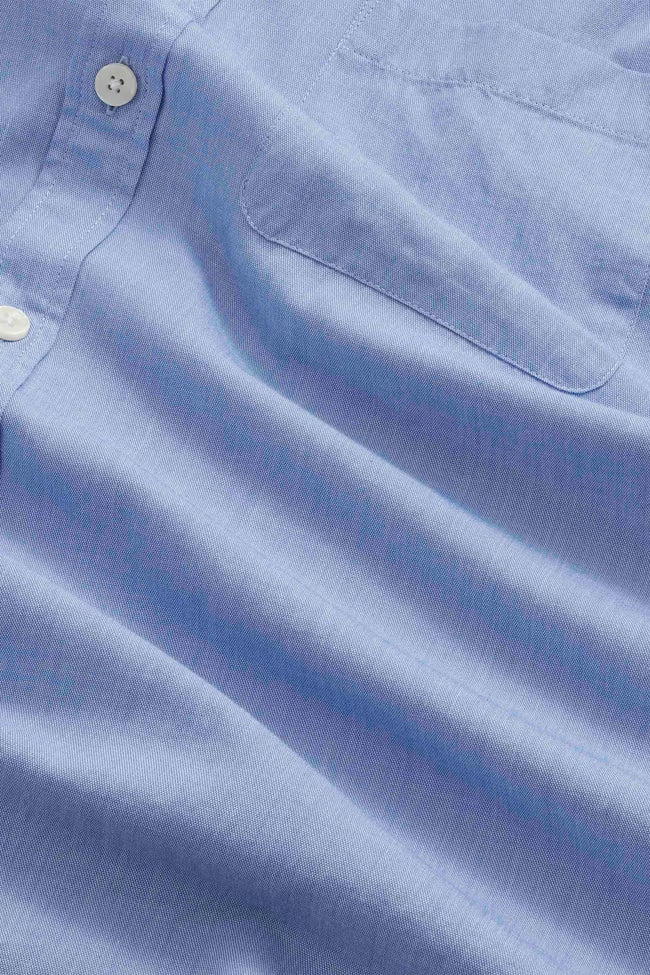 Deon Chambray Shirt in Blue Quartz by NN07