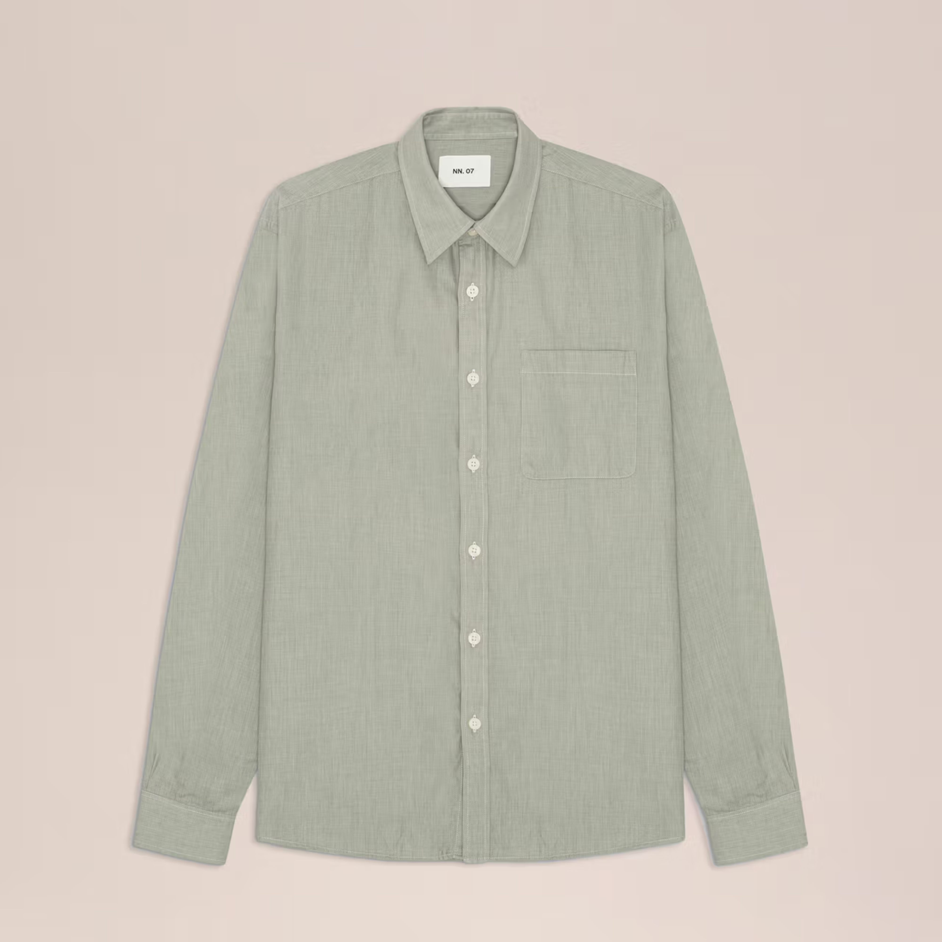 Deon Chambray Shirt Sea Spray NN.07