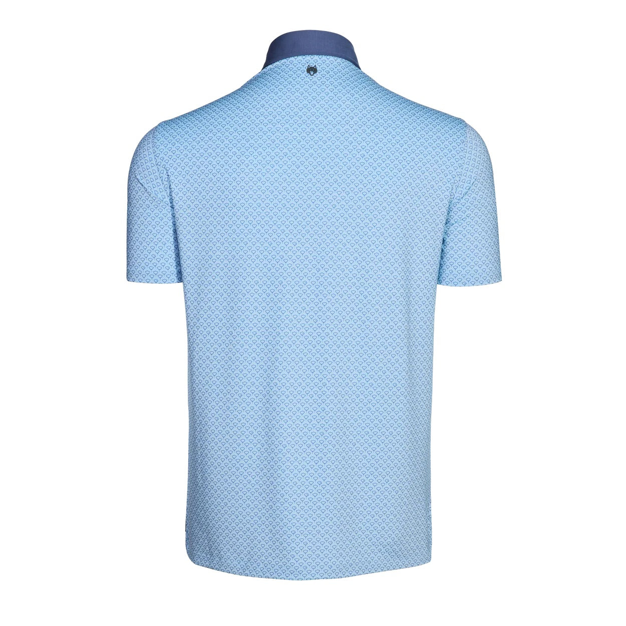 Drifter Short Sleeve Polo Greyson Clothiers Wolf Blue 