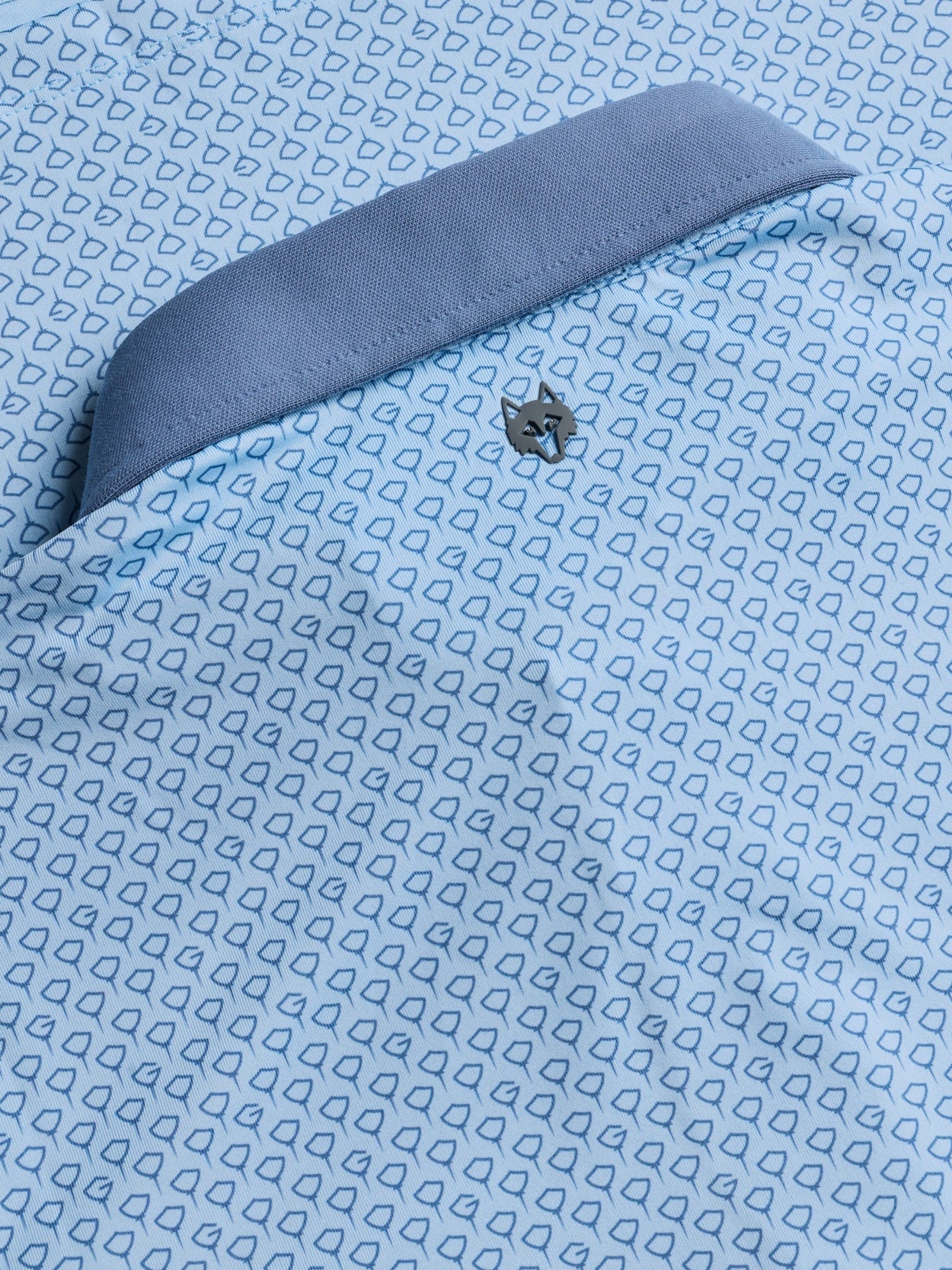 Drifter Short Sleeve Polo Greyson Clothiers Wolf Blue 