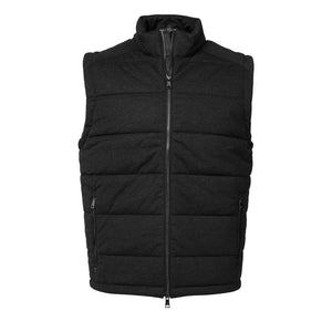 EOS Luxe Vest Dark Grey Heather Greyson Clothiers