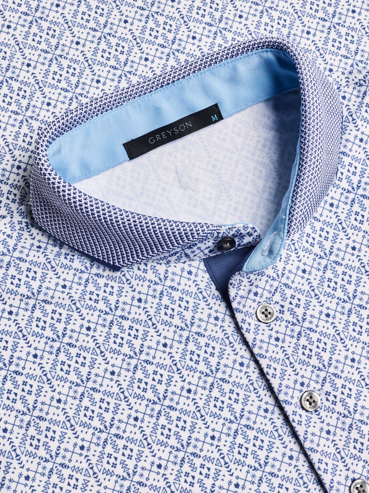 Echo Falls Short Sleeve Polo Arctic Greyson Clothiers 