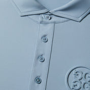 Embossed Circle G's Tech Jersey Polo - Fjord | G/FORE