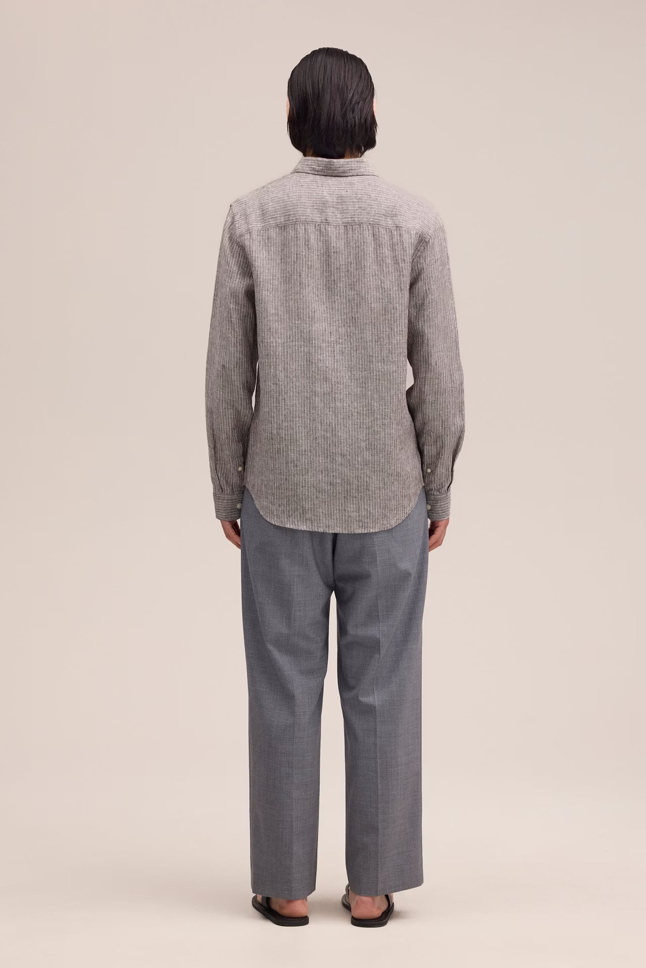 Enzo Linen Shirt Clay NN.07