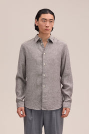 Enzo Linen Shirt Clay NN.07