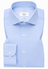 Blue Slim Fit Dress Shirt | Eterna