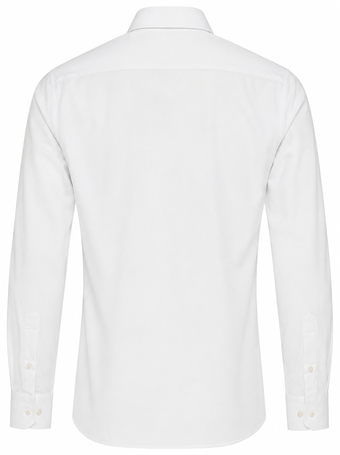 Eterna White Knit Dress Shirt 