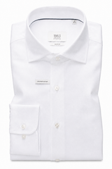 White Knit Dress Shirt | Eterna
